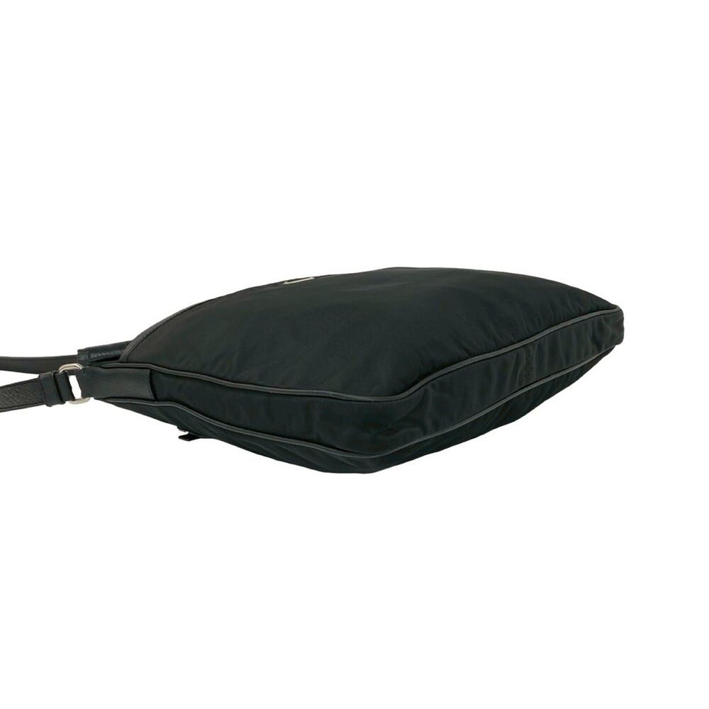 PRADA Black Leather Shoulder Bag - Picture 7 of 10